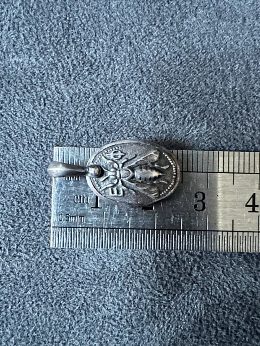 David Yurman Petrvs Bee Pendant Amulet in Sterling Silver